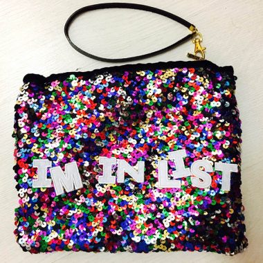 Bolso lentejuelas colores